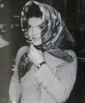 Jackie O wearing Hermes headscarf.jpg